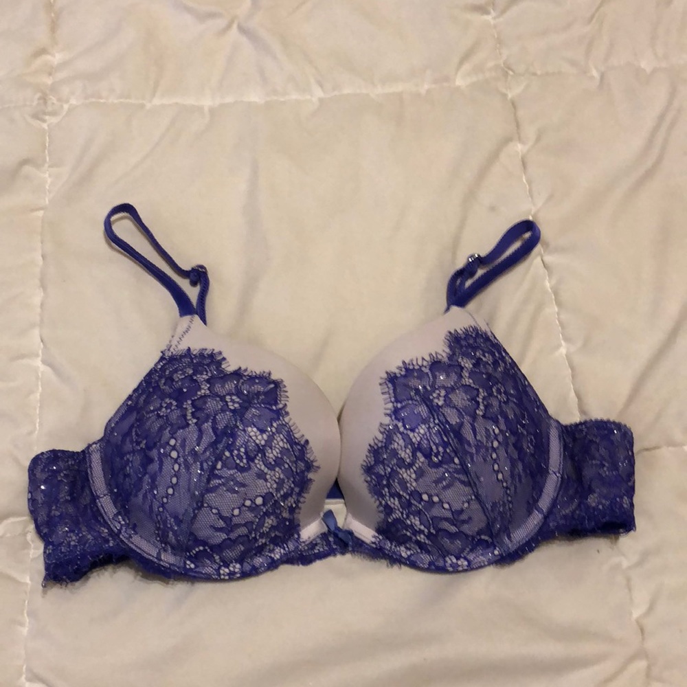 Purple Lace Bra!